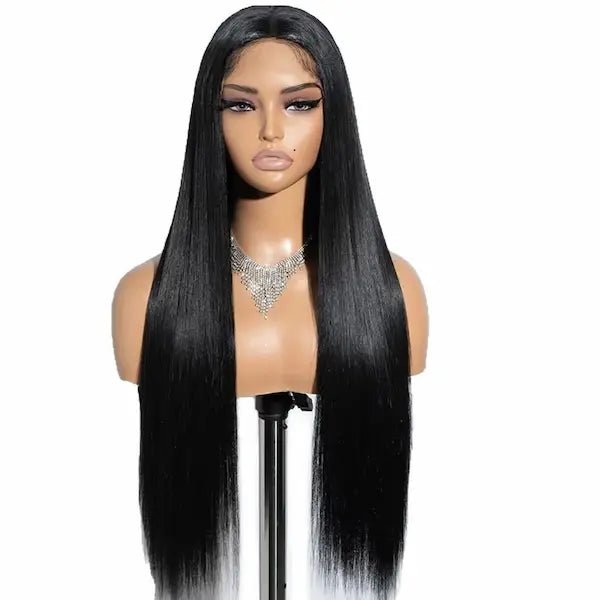 Burford Glow Glueless Straight Human Hair Wig – 3 Densities
