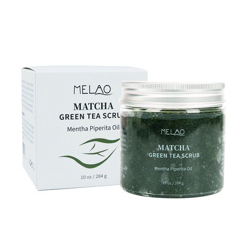 Green Tea & Sea Salt Exfoliating Facial Scrub 284g | Burford Glow