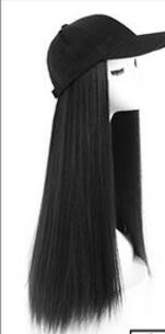 Burford Glow Fashion Hat Wig – Long Hair Attached