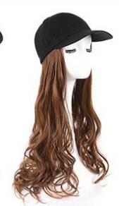 Burford Glow Fashion Hat Wig – Long Hair Attached