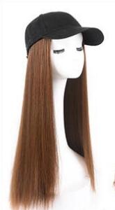 Burford Glow Fashion Hat Wig – Long Hair Attached