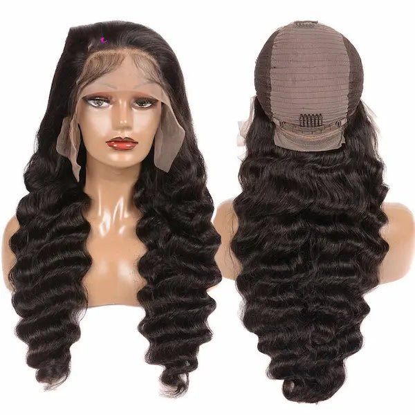Burford Glow 13x4 Loose Deep Wave Lace Front Human Hair Wig