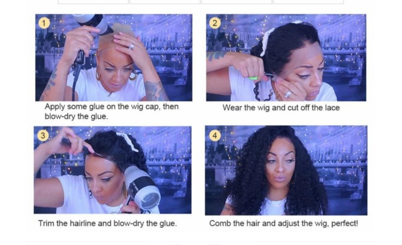 Burford Glow 13x4 Loose Deep Wave Lace Front Human Hair Wig