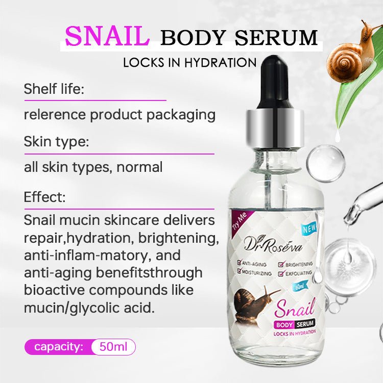 Snail Essence Hydrating & Moisturizing Facial Serum | Burford Glow