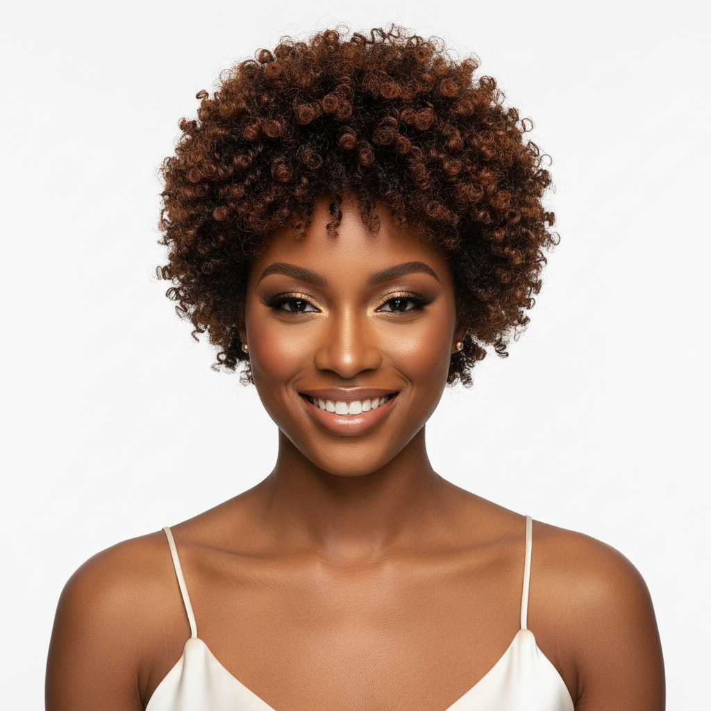 Curly Pixie Human Hair Wig