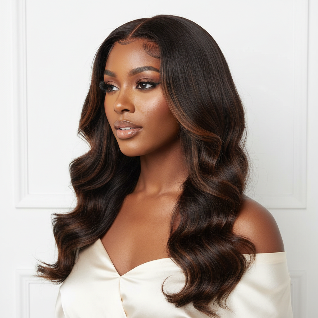 4x4 Body Wave Lace Closure Wig