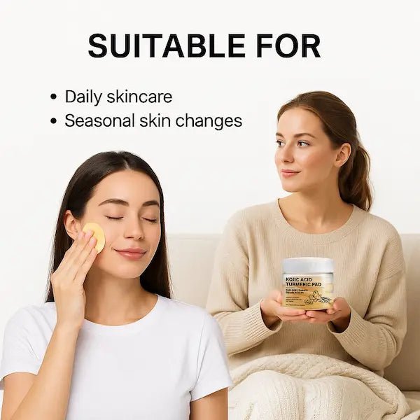 Kojic Acid & Turmeric Purifying Toner Pads 70 Pcs | Burford Glow