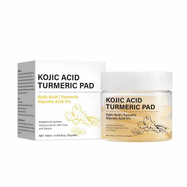 Kojic Acid & Turmeric Purifying Toner Pads 70 Pcs | Burford Glow
