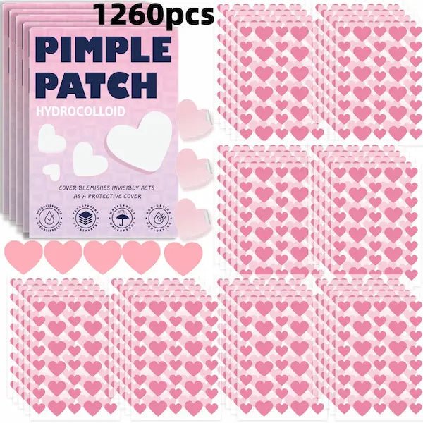 Large Invisible Pimple Patches – Breathable Blemish Cover
