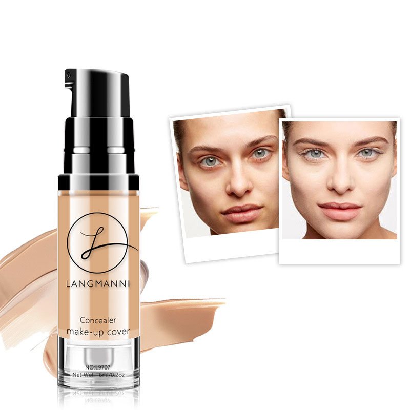 Liquid Foundation Concealer – Waterproof & Brightening Skin Tint