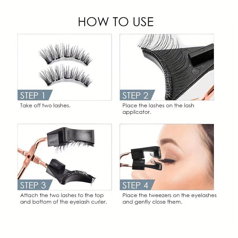 Burford Glow Magnetic False Eyelashes – No Glue