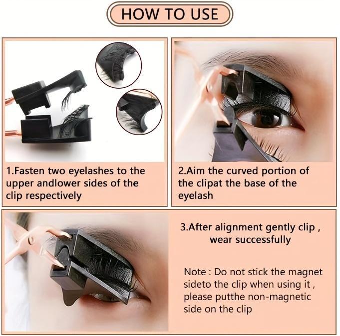 Burford Glow Magnetic False Eyelashes – No Glue