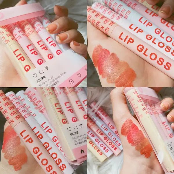 Matte Waterproof Lip Glaze – Long-Lasting Velvet Lip Colour