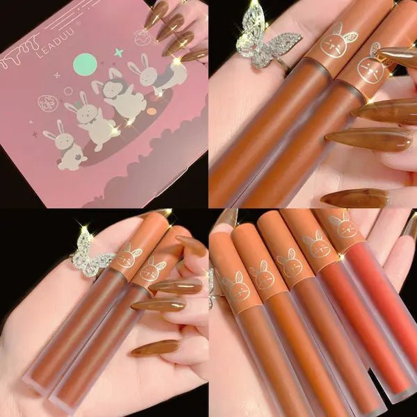 Matte Waterproof Lip Glaze – Long-Lasting Velvet Lip Colour