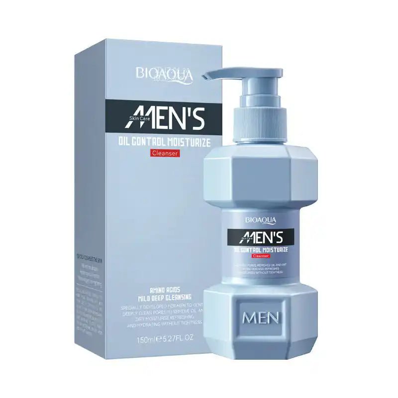 Men's Oil-Control Moisturizing Facial Cleanser 150ml | Burford Glow