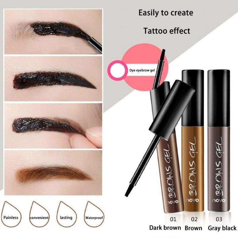 Waterproof Eyebrow Gel Tint – Long-Lasting Brow Color