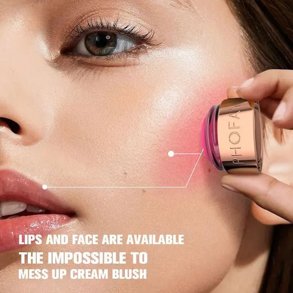 Burford Glow Mousse Blush Cream – Lip & Cheek Tint