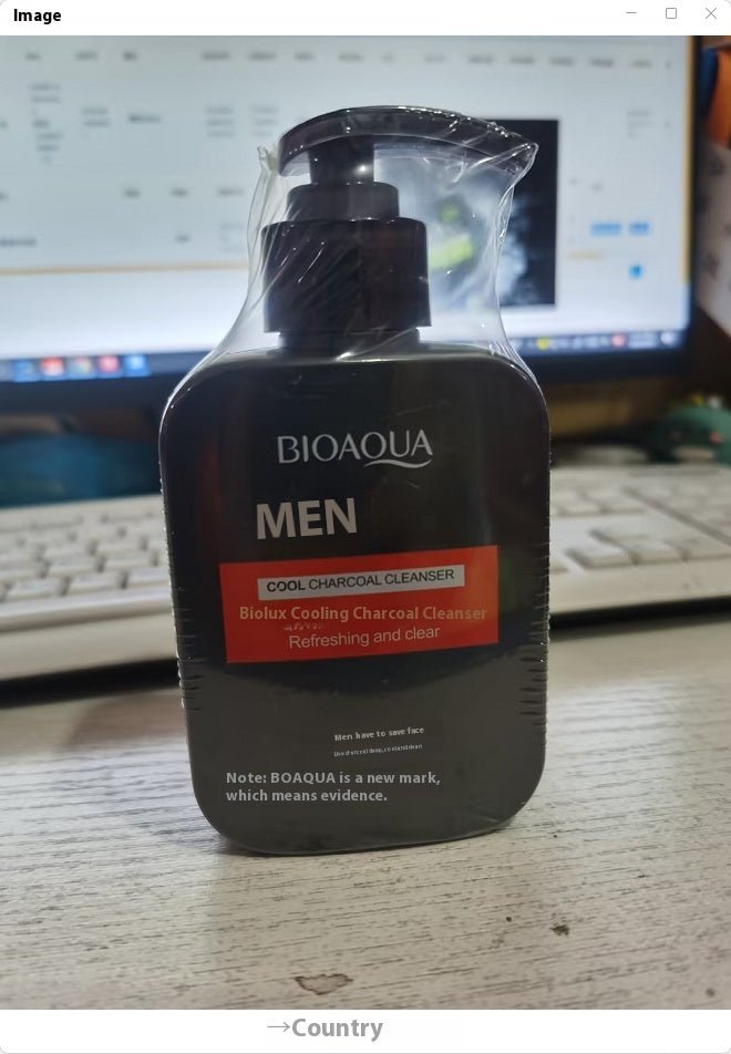 Charcoal & Witch Hazel Men's Oil-Control Foam Cleanser | Burford Glow