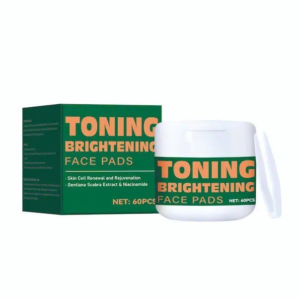 Facial Toner Cotton Pads 60 Pieces | Burford Glow