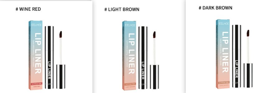 Stripping lip liner waterproof peel-off lip stain with matte finish for precise tattoo-like outline