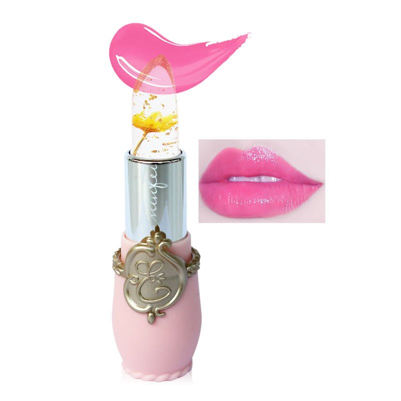 Burford Glow Crystal Jelly Flower Lip Gloss – 6 Shades
