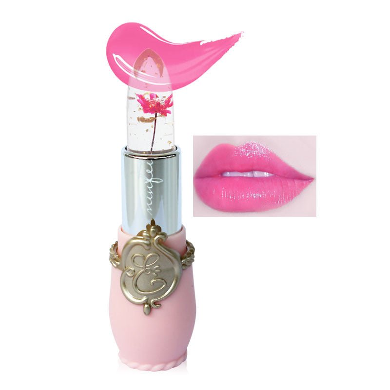 Burford Glow Crystal Jelly Flower Lip Gloss – 6 Shades