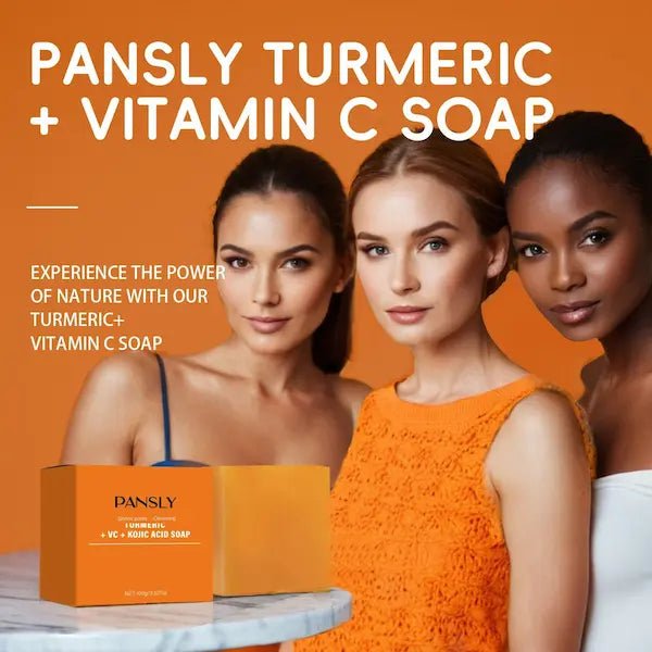 Turmeric Vitamin C & Kojic Acid Brightening Soap | Burford Glow