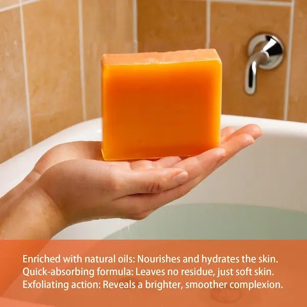 Turmeric Vitamin C & Kojic Acid Brightening Soap | Burford Glow