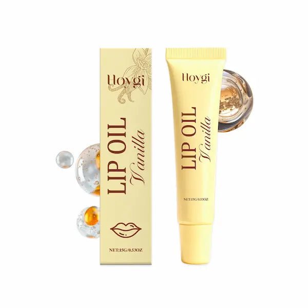 Vanilla Nourishing Lip Oil – Glossy & Hydrating Lip Treatment