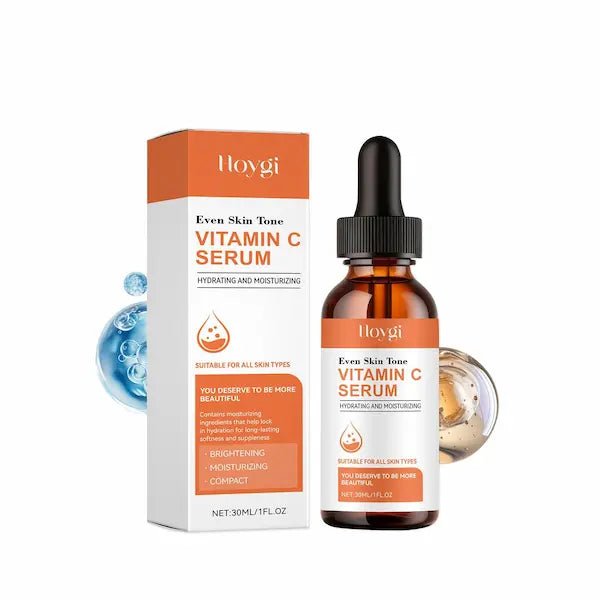 Vitamin C & Hyaluronic Acid Brightening Facial Serum | Burford Glow