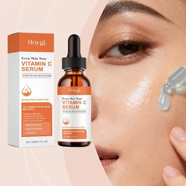 Vitamin C & Hyaluronic Acid Brightening Facial Serum | Burford Glow