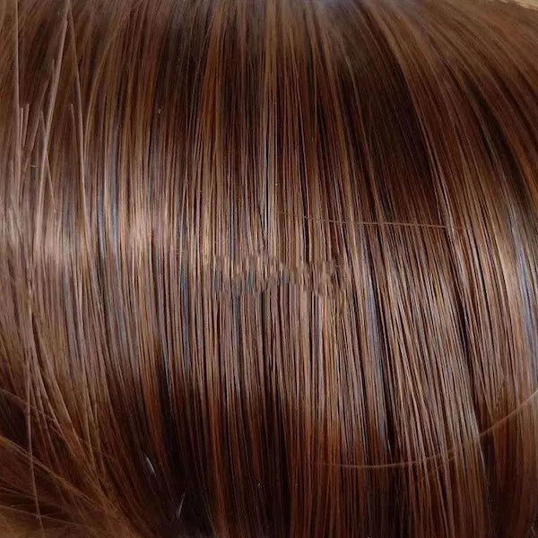 Burford Glow Long Straight Lace Front Wig – Oblique Bangs