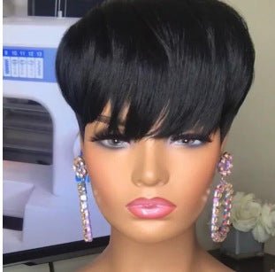 Classic Black Bob Wig – Natural Style Everyday Wig