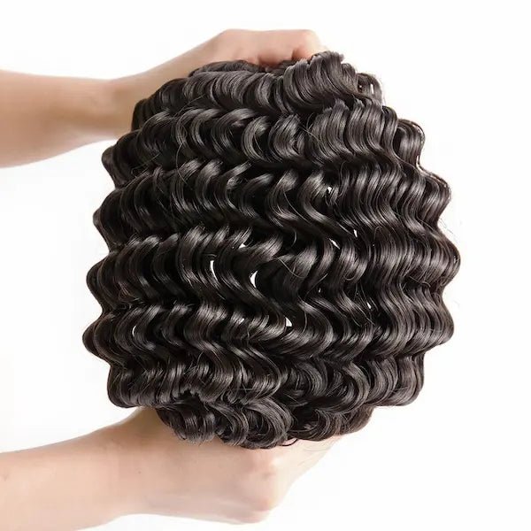 Burford Glow Real Human Hair Curly Wig – 8" to 28"