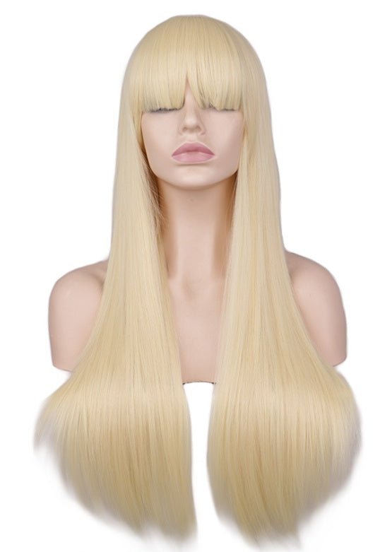 Burford Glow Long Straight Wig with Bangs – 6 Shades