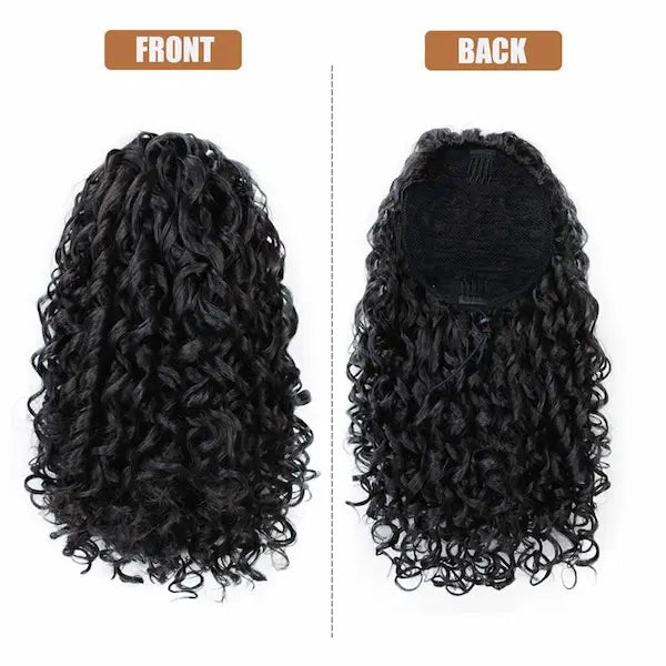 Burford Glow African Curls Ponytail Wig – 14 Inch