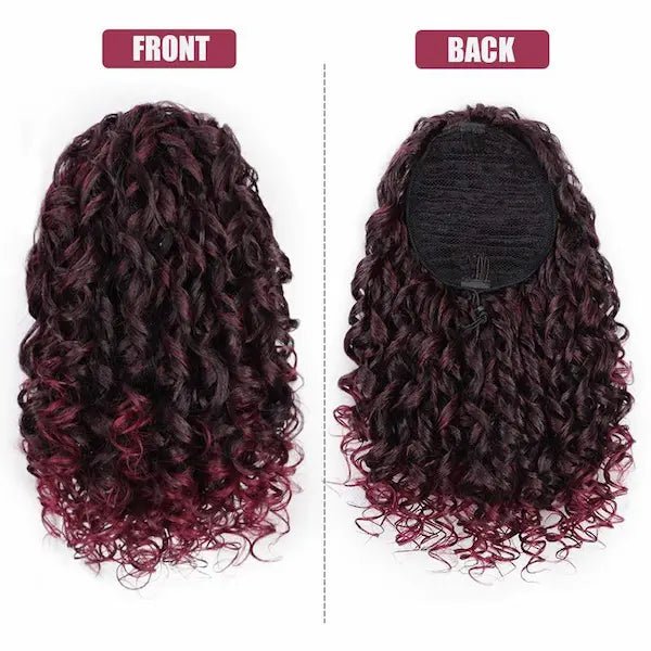 Burford Glow African Curls Ponytail Wig – 14 Inch