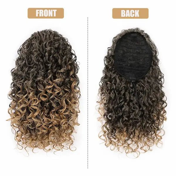 Burford Glow African Curls Ponytail Wig – 14 Inch