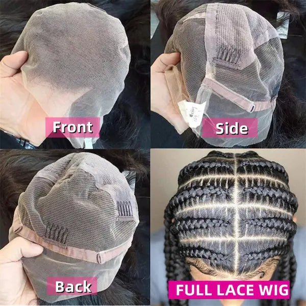 Burford Glow Full Lace Human Hair Wig – Straight 150%